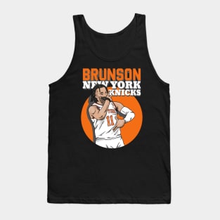 Jalen Brunson Knicks Celebration Tank Top